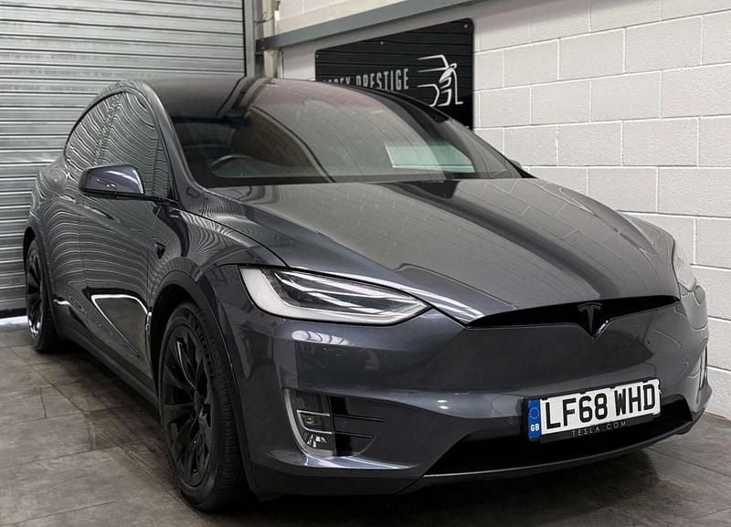 Used Tesla Model X 244 kW (333 HP) 2018 Grey SUV