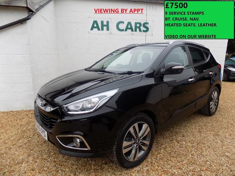 Used Hyundai ix35 Premium 134 HP (98 kW) 2015 Black SUV