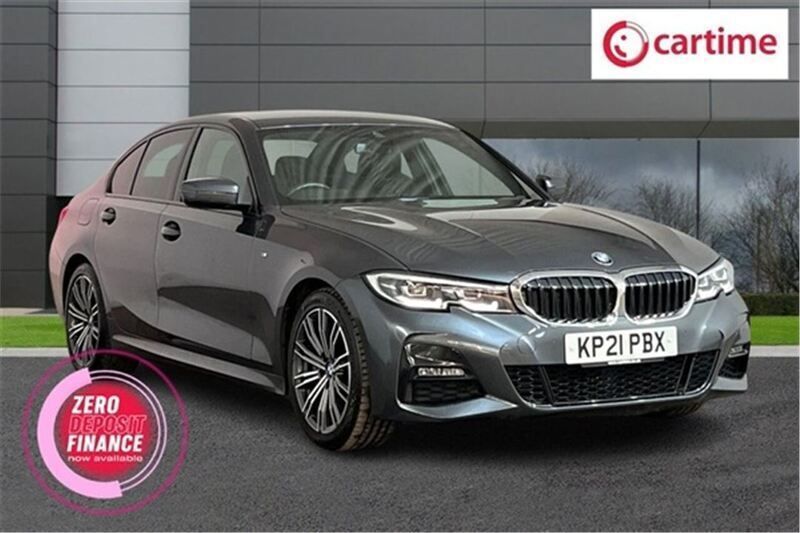 Grey Used 2021 BMW 330 M Sport Sedan | £31,799 (Expensive) - Image 1/3