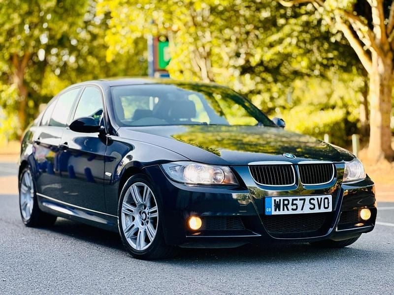 Black Used 2007 BMW 320 M Sport Sedan | £3,195 (Fair price) - Image 1/4