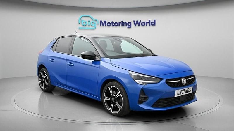 Used Vauxhall Corsa Edition 100 HP (73 kW) 2022 Blue Hatchback