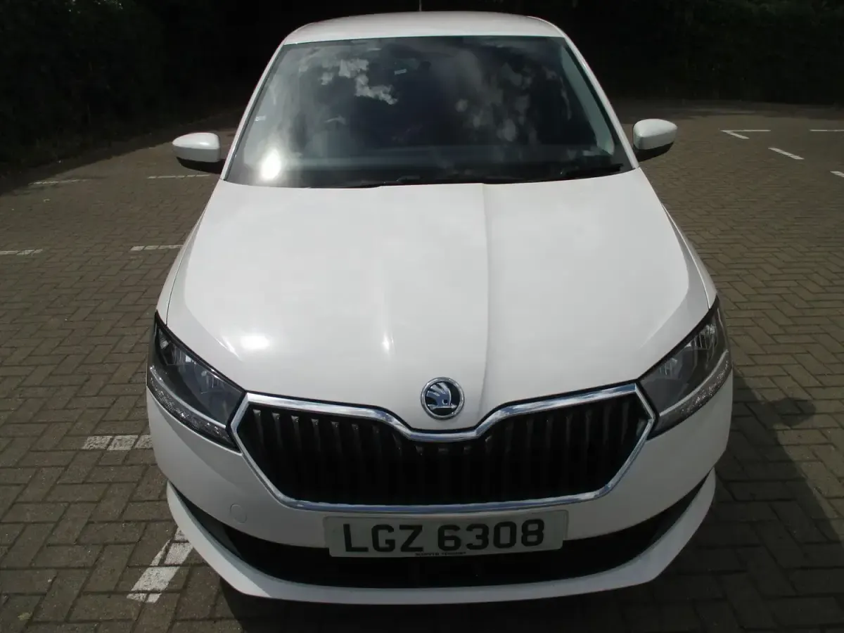 Used Skoda Fabia 2018 White Hatchback