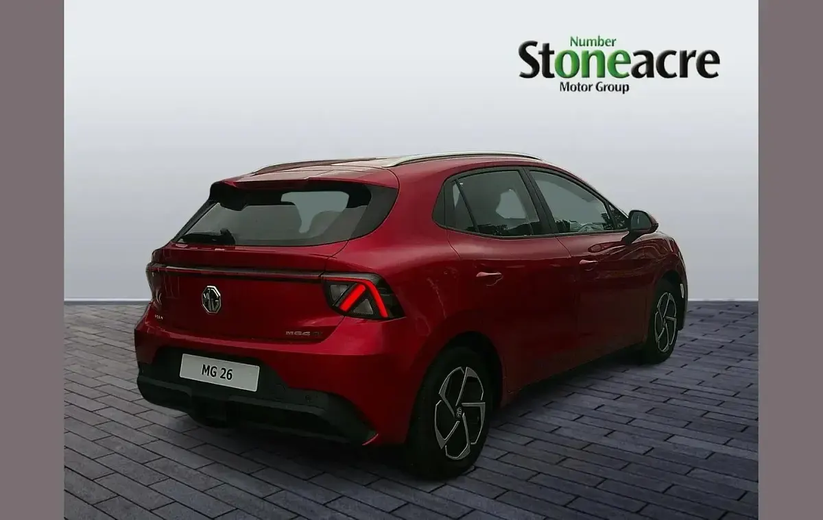 New MG MG4 EV Comfort 110 kW (150 HP) 2026 Red Hatchback