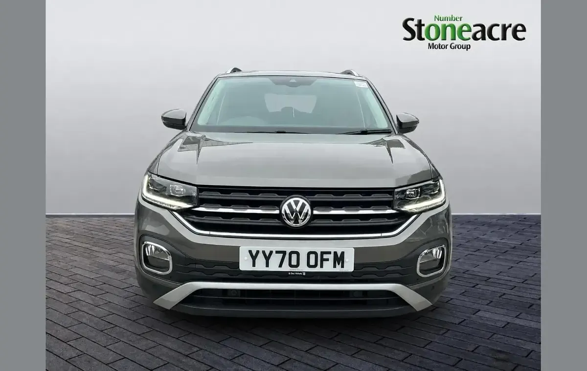 Used VW T-Cross SEL 113 HP (83 kW) 2020 Grey SUV