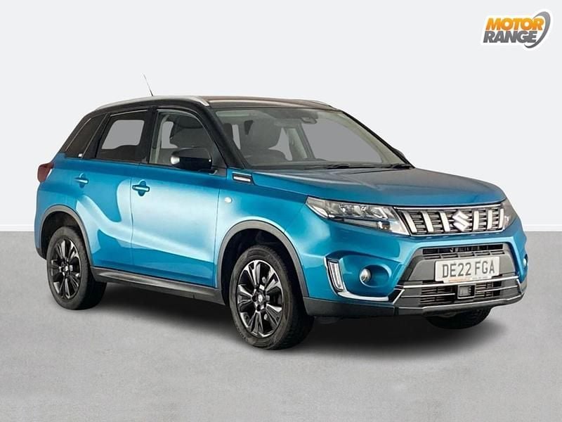 Turquoise Used 2022 Suzuki Vitara SZ-T SUV | £14,395 (Fair price) - Image 1/4
