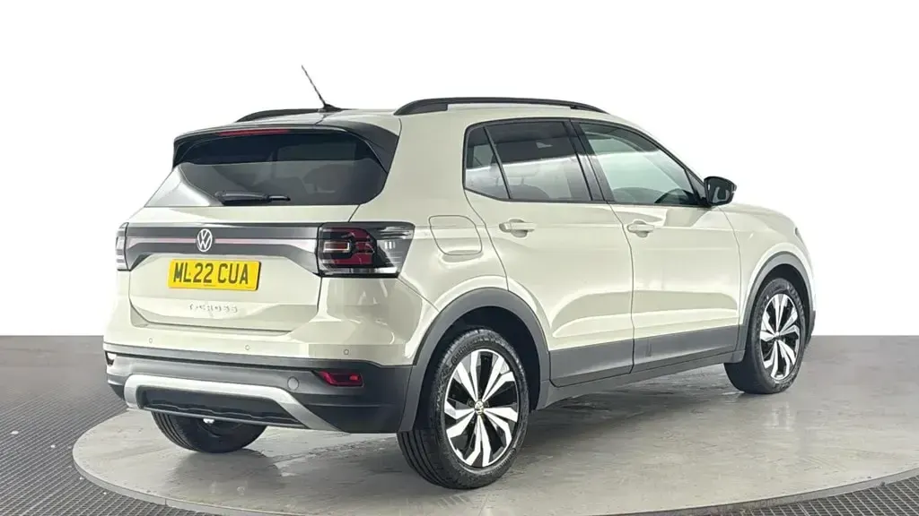 Used VW T-Cross Black Edition 110 HP (80 kW) 2022 Grey SUV