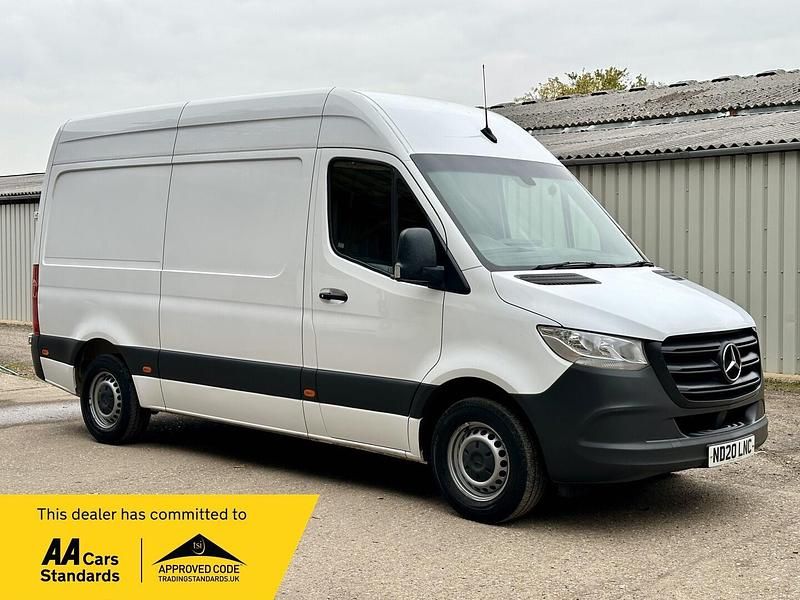 White Used 2020 Mercedes Sprinter Van | £13,995 (Good price) - Image 1/4