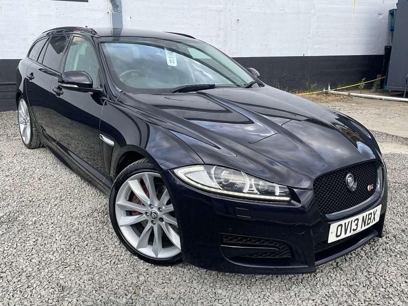 Black Used 2013 Jaguar XF Sportbrake Portfolio Estate | £8,375 (Fair price) - Image 1/4