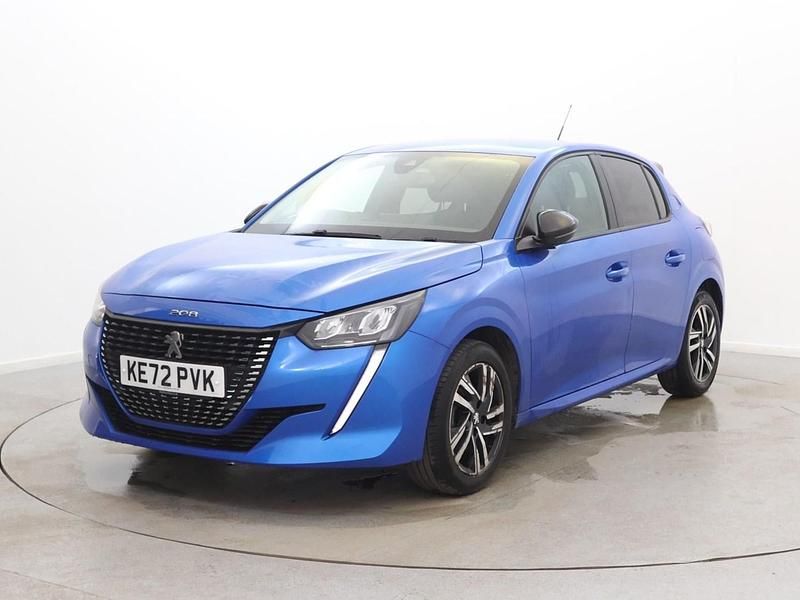 Usado Peugeot 208 Allure+ 100 HP (73 kW) 2023 Azul Citadino