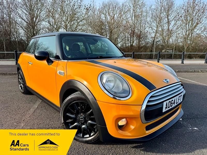 Used Mini Cooper 2014 Orange Hatchback