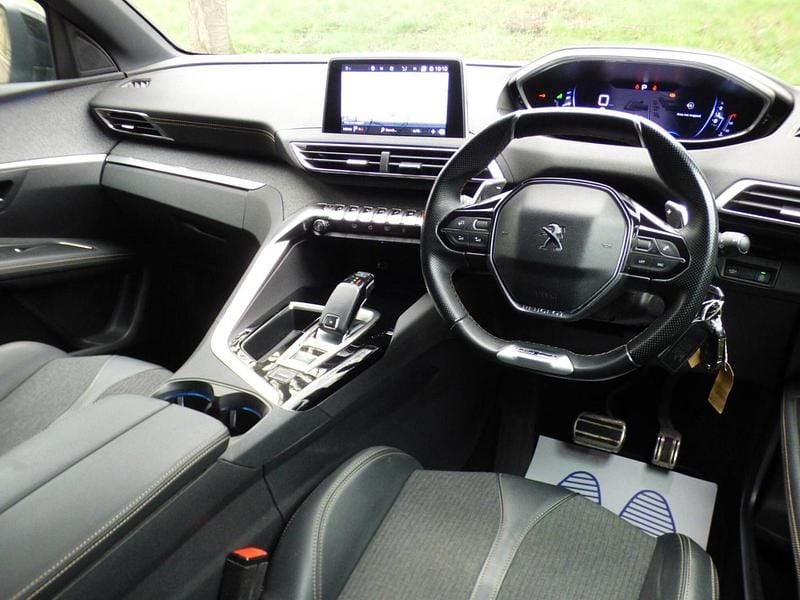 Used Peugeot 3008 GT-line 130 HP (95 kW) 2019 Blue SUV