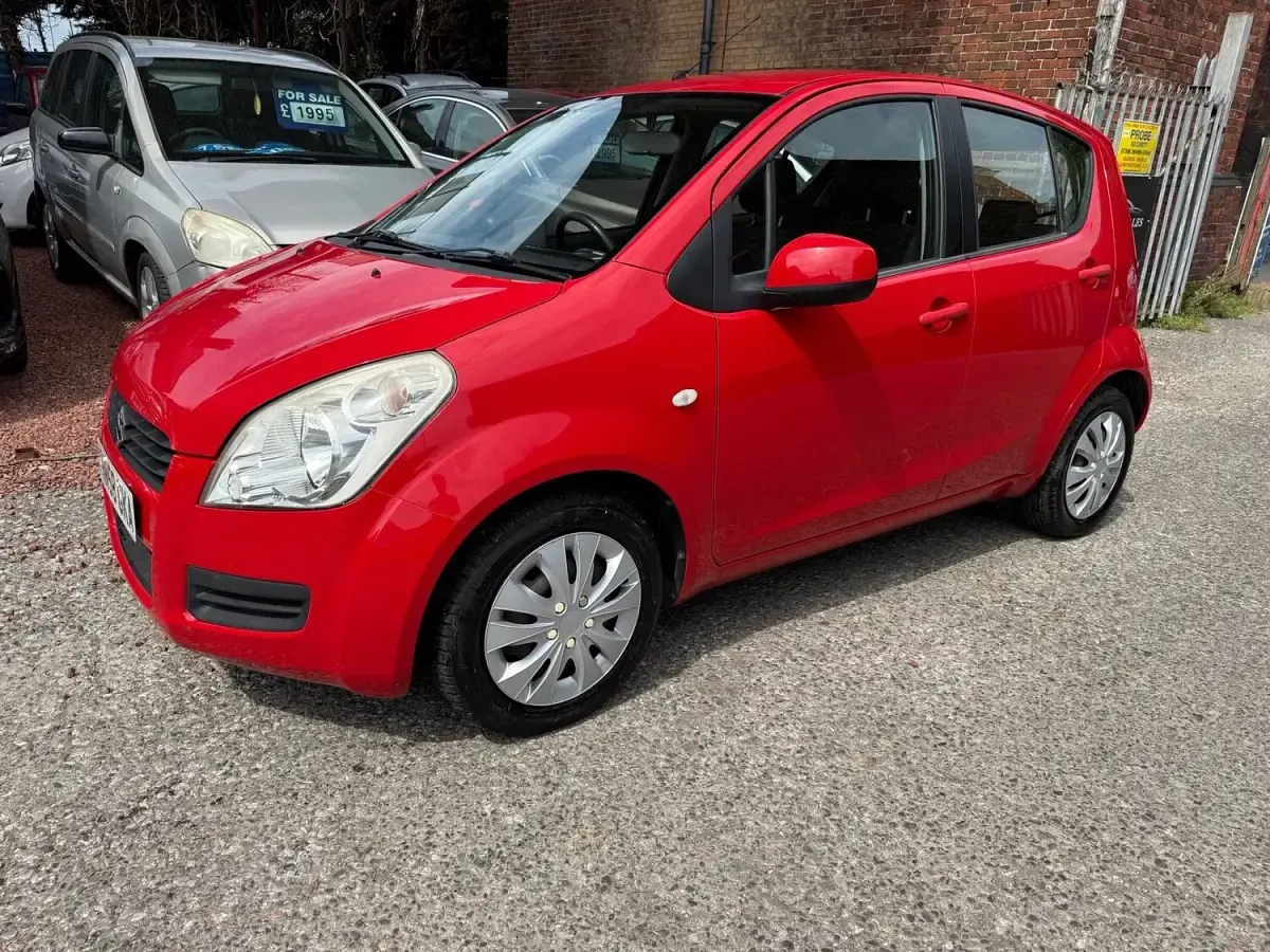 Used Suzuki Splash GLS 65 HP (47 kW) 2009 Red Hatchback