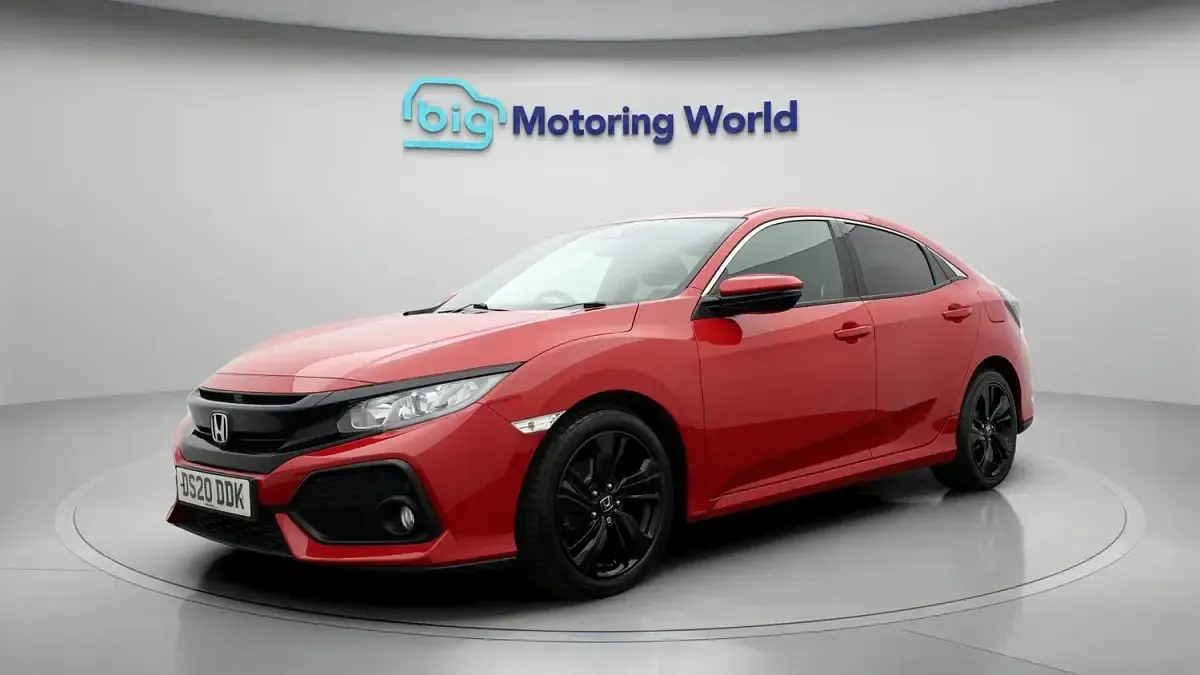 Used Honda Civic SR 2020 Red Hatchback