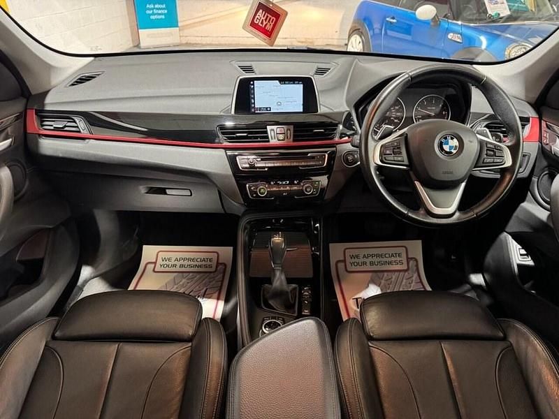 Used BMW X1 Sport Line 190 HP (139 kW) 2017 Blue SUV