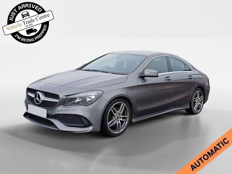 Used Mercedes CLA180 AMG line 122 HP (89 kW) 2019 Grey Sedan
