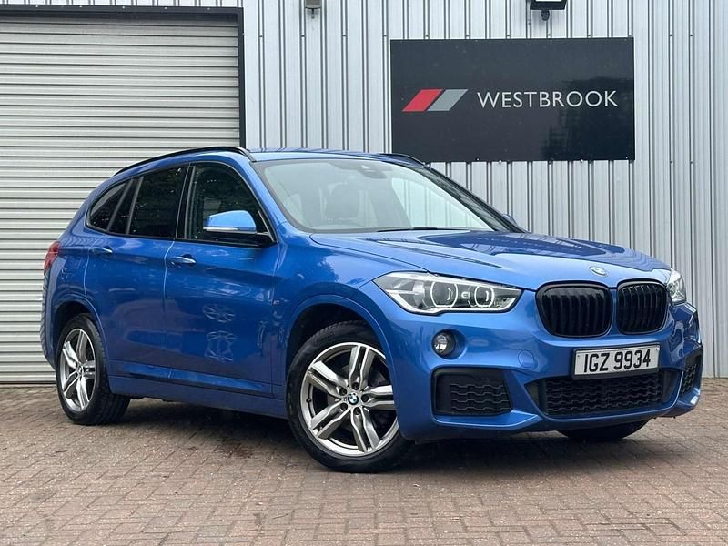 Blue Used 2018 BMW X1 M Sport SUV | £10,950 (Fair price) - Image 1/4