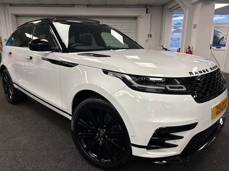 White Used 2019 Land Rover Range Rover Velar HSE Dynamic SUV | £20,650 (Good price) - Image 1/2