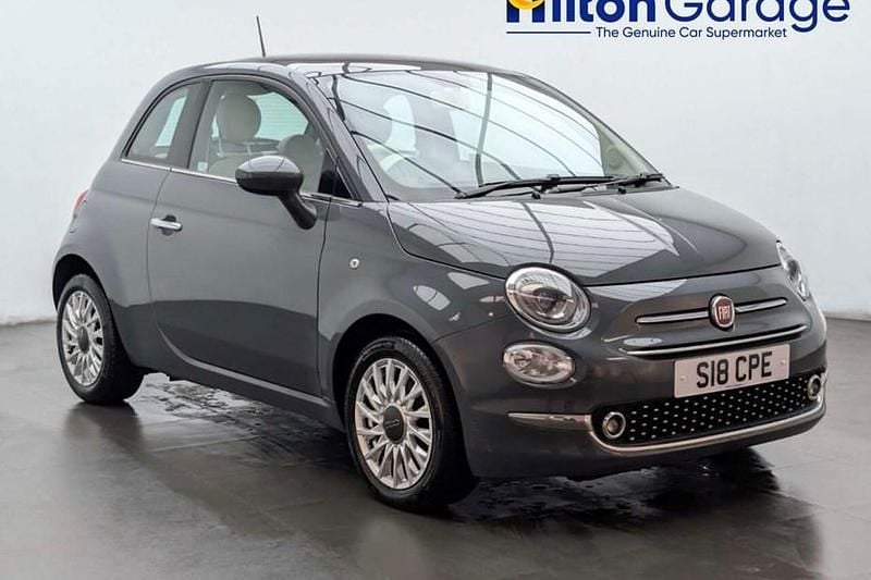 Used Fiat 500 Lounge 69 HP (50 kW) 2019 Grey Hatchback