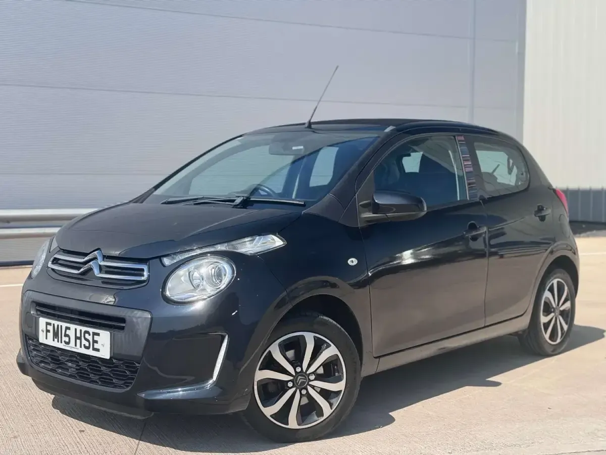 Gebraucht Citroën C1 Feel 68 PS (50 kW) 2015 Schwarz Kleinwagen