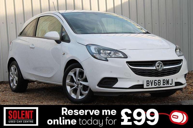 White Used 2018 Vauxhall Corsa Sport Hatchback | £6,990 (Fair price) - Image 1/3