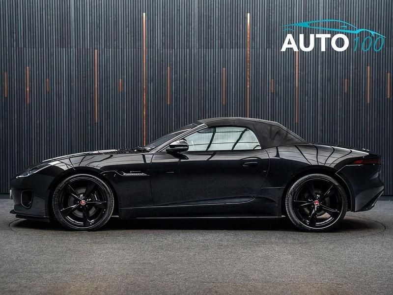 Used Jaguar F-Type R-Dynamic 300 HP (220 kW) 2018 Black Cabriolet