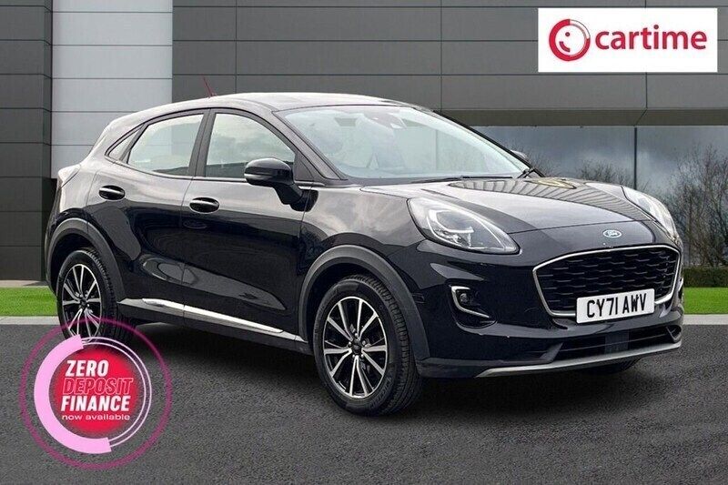 Black Used 2021 Ford Puma Titanium SUV | £12,500 (Super price) - Image 1/2
