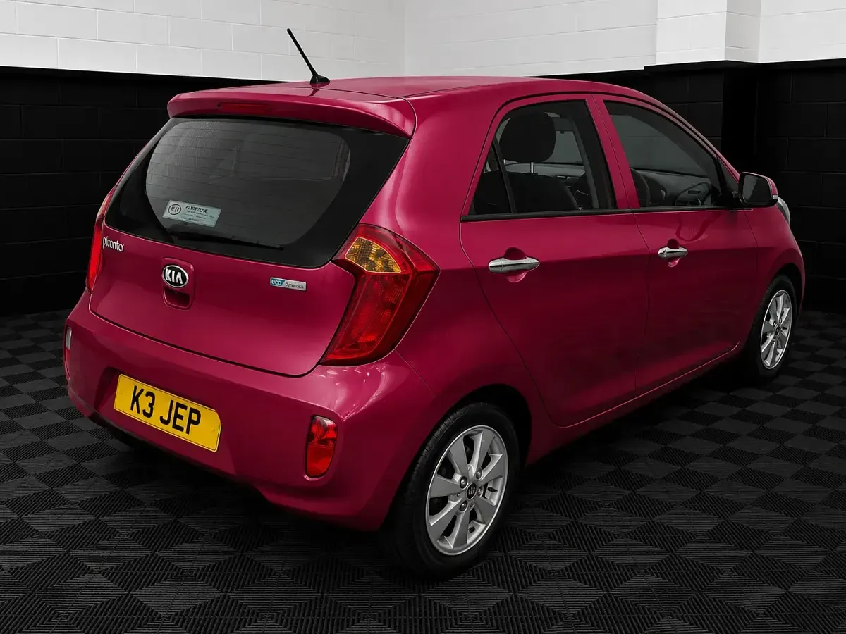 Used Kia Picanto 84 HP (61 kW) 2015 Pink Hatchback