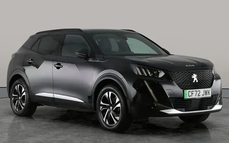 Used Peugeot e-2008 GT 100 kW (136 HP) 2023 Black SUV