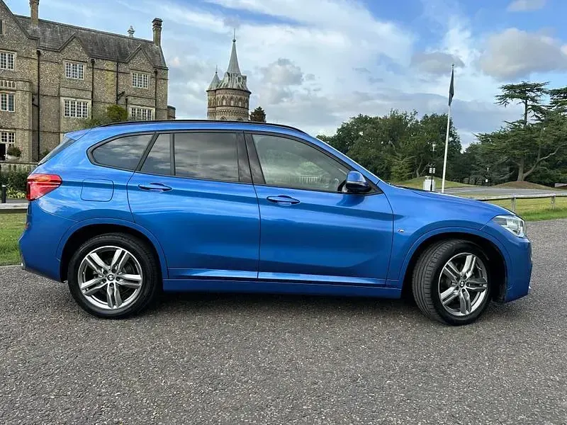 Used BMW X1 M Sport 150 HP (110 kW) 2019 Estoril blue SUV