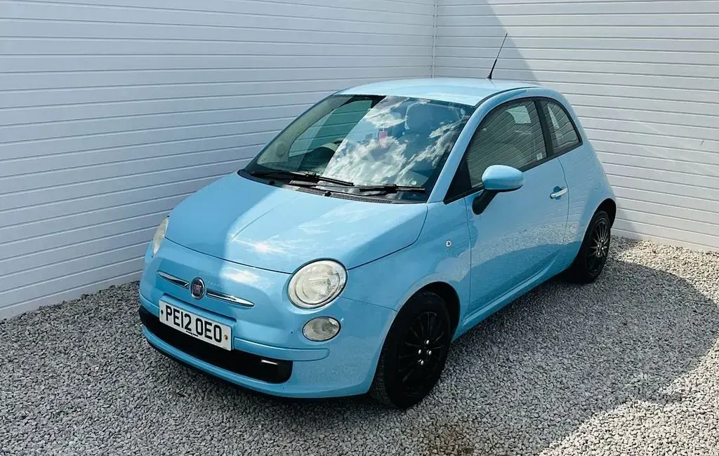 Used Fiat 500 Pop 69 HP (50 kW) 2012 Blue Hatchback