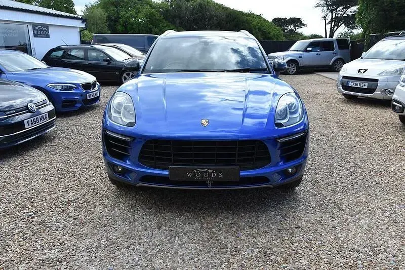 Used Porsche Macan S Diesel 2016 Blue SUV