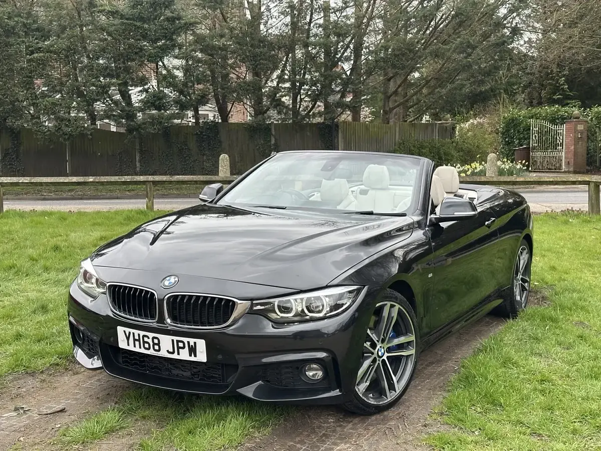 Begagnad BMW 430 Cabriolet M Sport 2019 Svart Cab