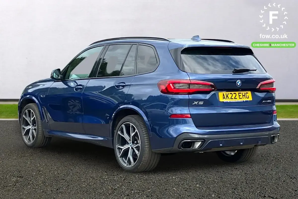 Used BMW X5 M Sport 394 HP (289 kW) 2022 Blue SUV