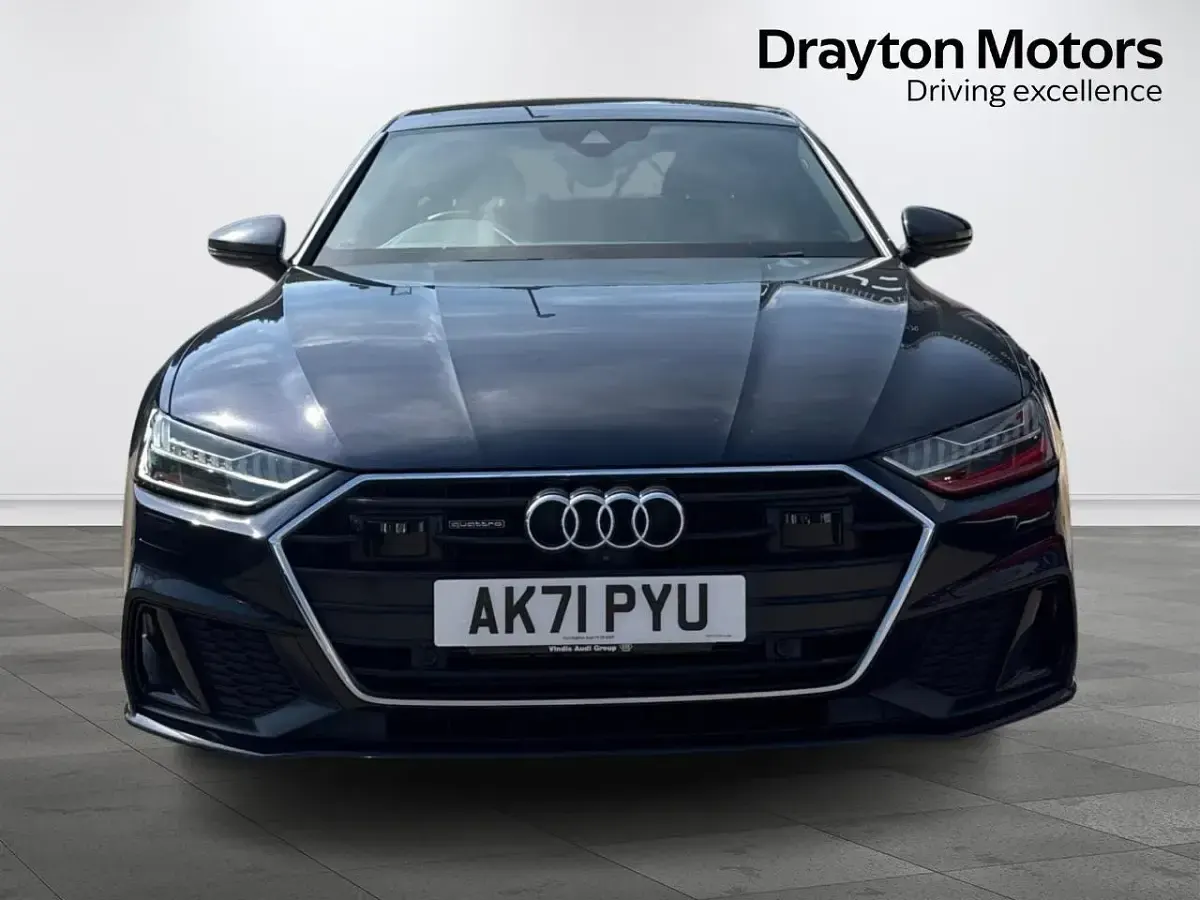 Used Audi A7 Sportback S-Line 2021 Blue Hatchback