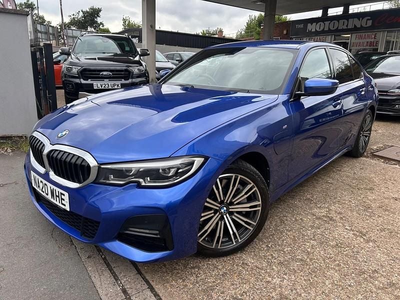 Blue Used 2020 BMW 330e M Sport Sedan | £18,500 (Good price) - Image 1/3