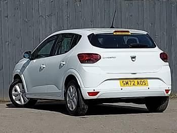 Used Dacia Sandero Comfort 91 HP (66 kW) 2023 White Hatchback