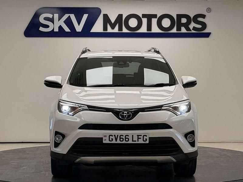 Used Toyota RAV4 Hybrid 2017 White SUV