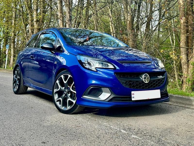 Used Vauxhall Corsa 202 HP (148 kW) 2015 Blue Hatchback