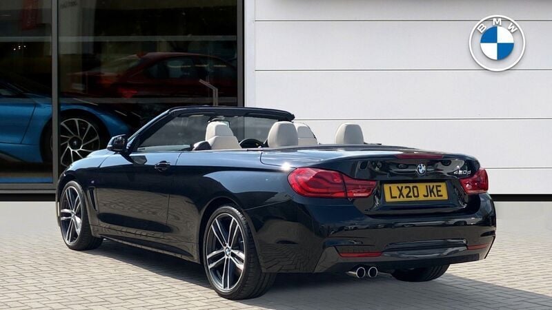 Used BMW 420 M Sport 190 HP (139 kW) 2020 Black Cabriolet