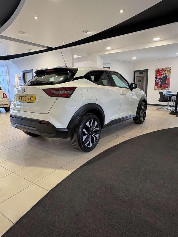 Used Nissan Juke Acenta 117 HP (86 kW) 2023 White SUV