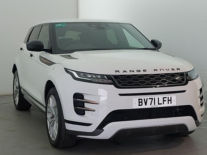 White Used 2022 Land Rover Range Rover evoque R-Dynamic SUV | £25,998 (Fair price) - Image 1/4