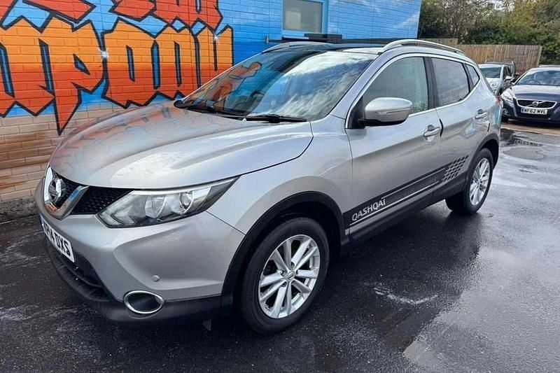 Silver Used 2014 Nissan Qashqai Acenta Premium SUV | £4,495 (Fair price) - Image 1/1