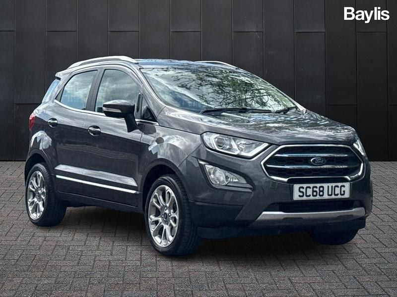 Grey Used 2018 Ford Ecosport Titanium SUV | £11,993 (Fair price) - Image 1/3