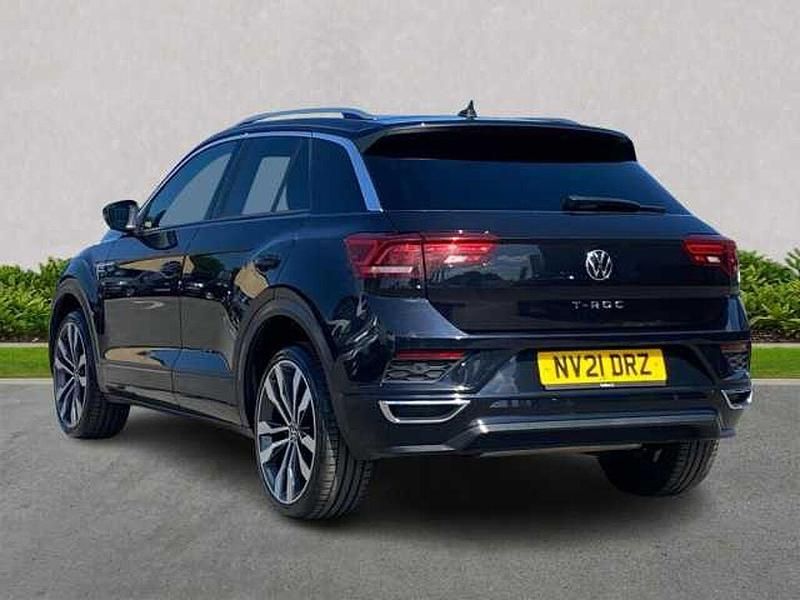 Used VW T-Roc R-line 150 HP (110 kW) 2021 Black SUV