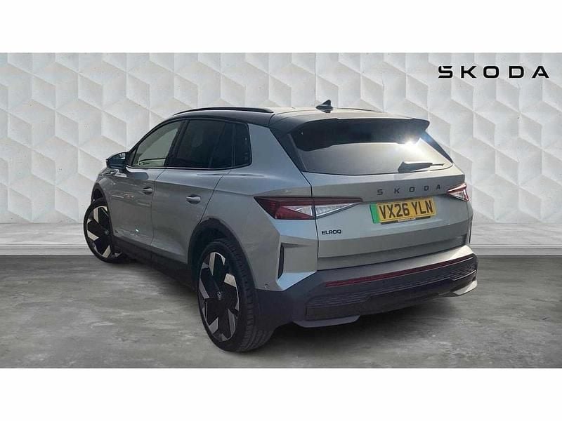 Used Skoda Elroq vRS 183 kW (250 HP) 2026 Smokey silver metallic black magic pearl effect SUV