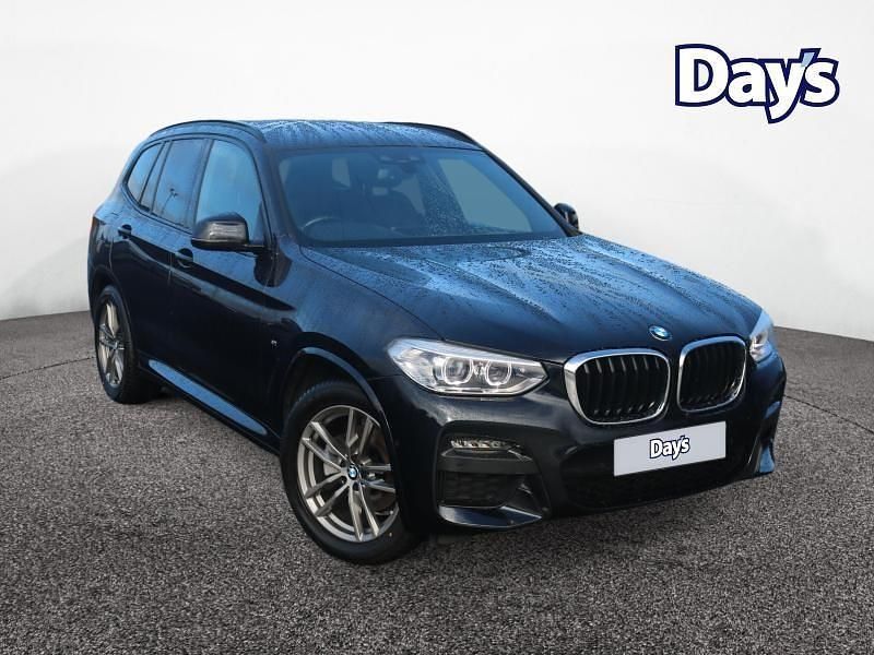 Black Used 2021 BMW X3 M Sport SUV | £24,699 (Good price) - Image 1/4
