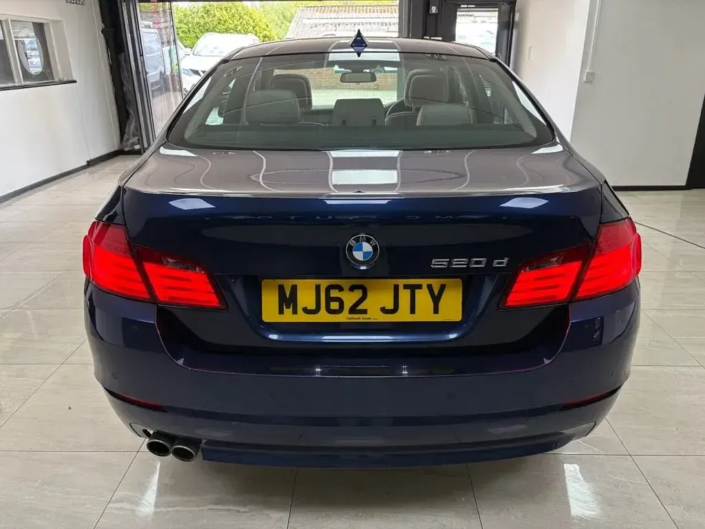 Used BMW 520 184 HP (135 kW) 2012 Blue Sedan