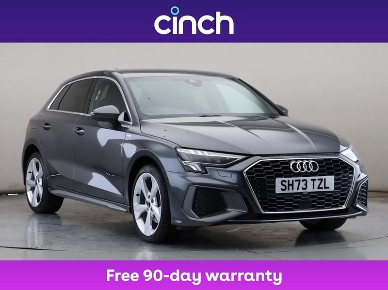 Grey Used 2023 Audi A3 e-tron S-Line Hatchback | £21,749 (Fair price) - Image 1/3