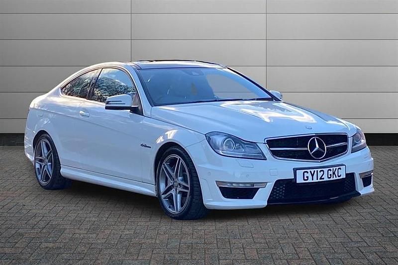 Calcite white Used 2012 Mercedes C63 AMG Edition 1 Coupe | £22,595 (Fair price) - Image 1/4