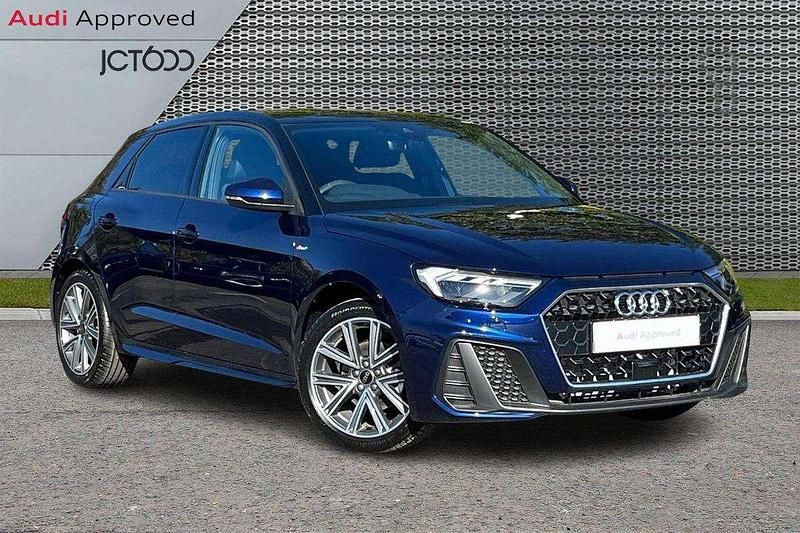 Blue New 2025 Audi A1 S-Line Hatchback | £24,500 (Good price) - Image 1/4